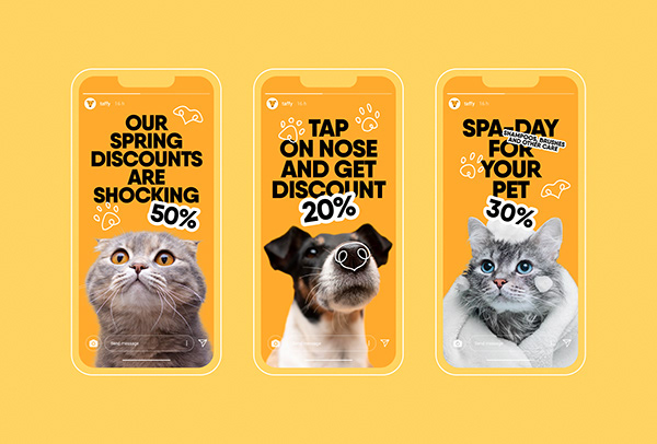 Taffy | Branding for a pet store chain