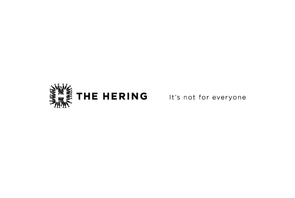the hering Hering fish logo corporate identity anaglyph elephant dog doughnut cow icecream lollypop brain pop punk alternative figures characters glasses hand