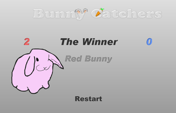 bunny catcher Flash rabbit FOX multiplayer indie Game jam