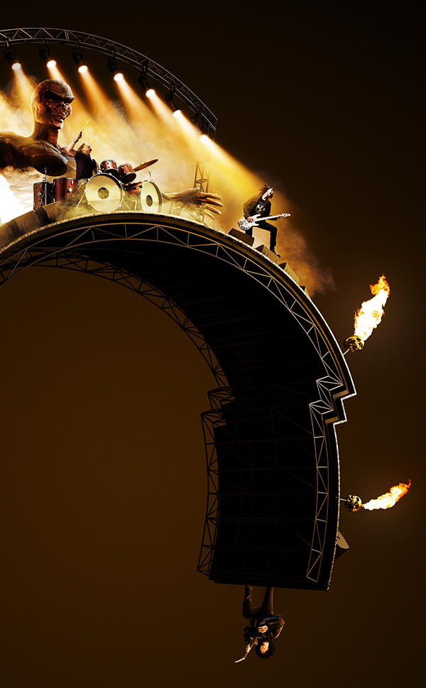 Reloop  headphone rock techno hiphop 3D daftpunk Metalilica fire Stage