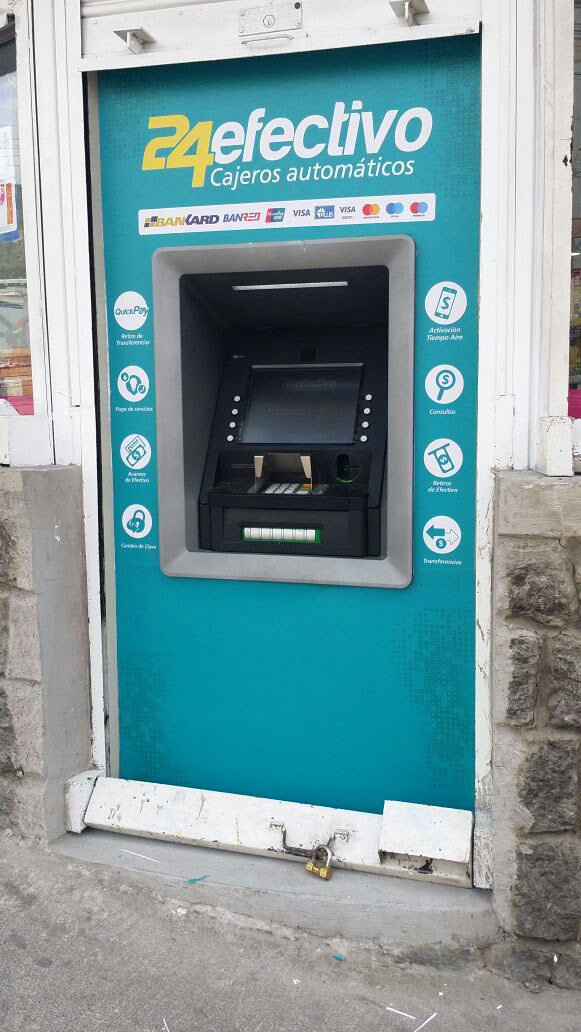banco bolivariano ATM bb design diadema cajero Automático