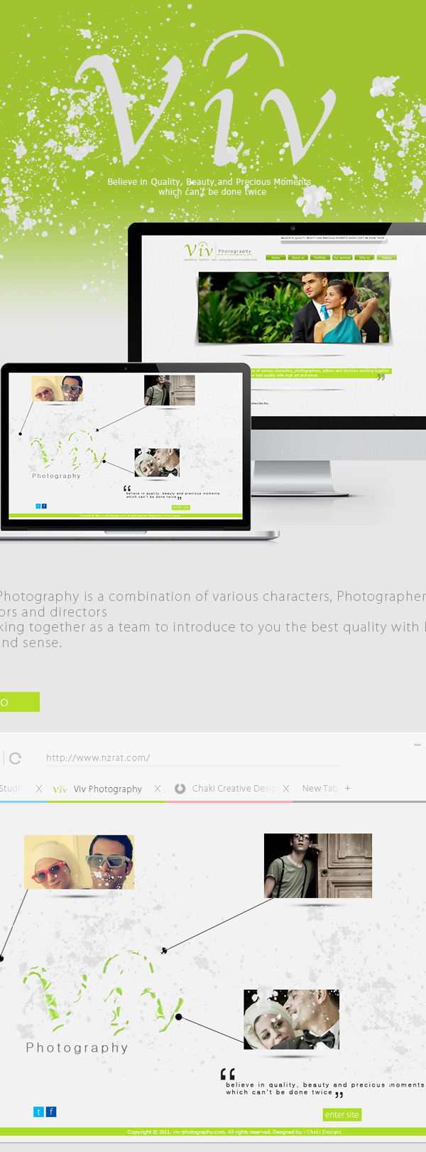 chaki design branding  viv Photography  ahmed gumaa Web Design  UI/UX