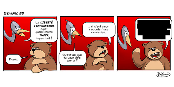 bear bearnic heron comic strip comic strip