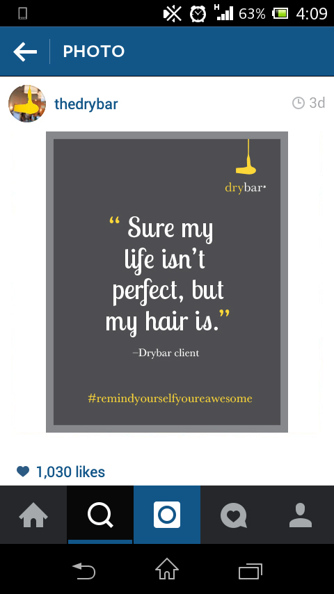 beauty Drybar salon campaign awesome confidence