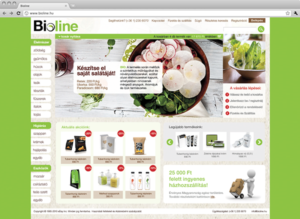 bio webshop green Food  organic