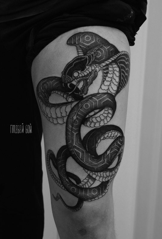 tattoo black White dotwotk linework darkart