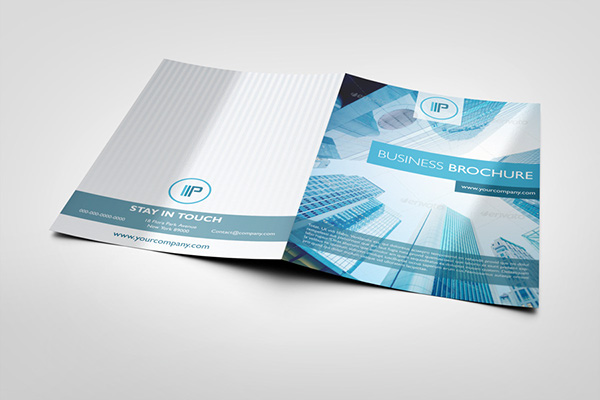 Bi-Fold Brochure Mock-Ups