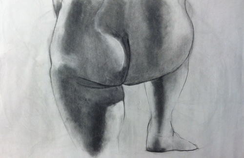 Figure Drawing figure charcoal