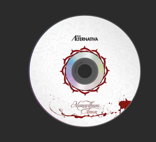 cd design gráfico music design gospel Rede Alternativa gospel music jesus church CD cover blood
