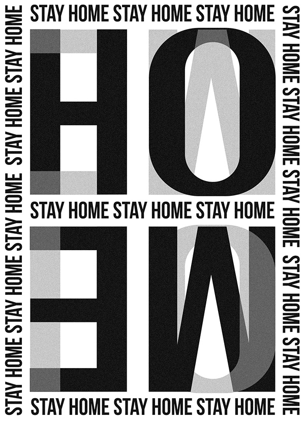 Posters — Stay Home