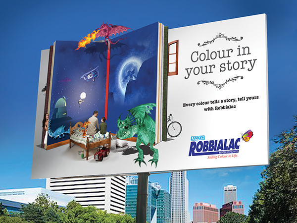 paint colour color Robbialac story storytelling   storybook book memories lankem