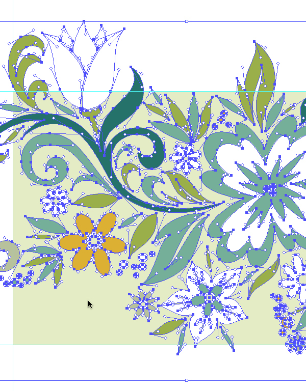 surface design repeat patterns vector floral fashion apparel illustrative design summer flower Pollenate