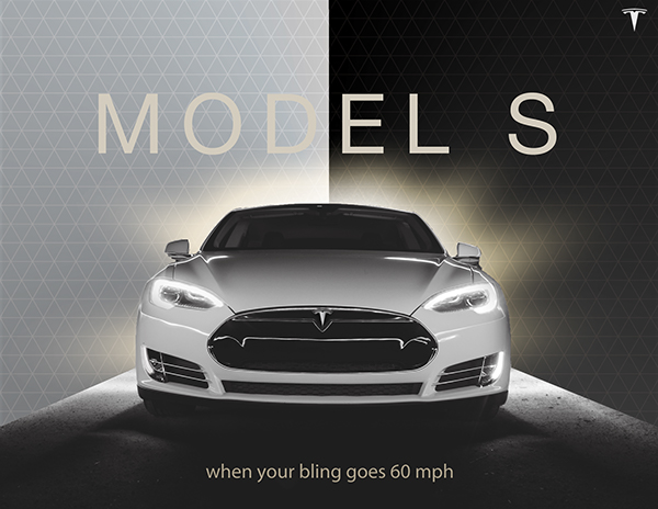 Tesla Print Ad Idea on Behance