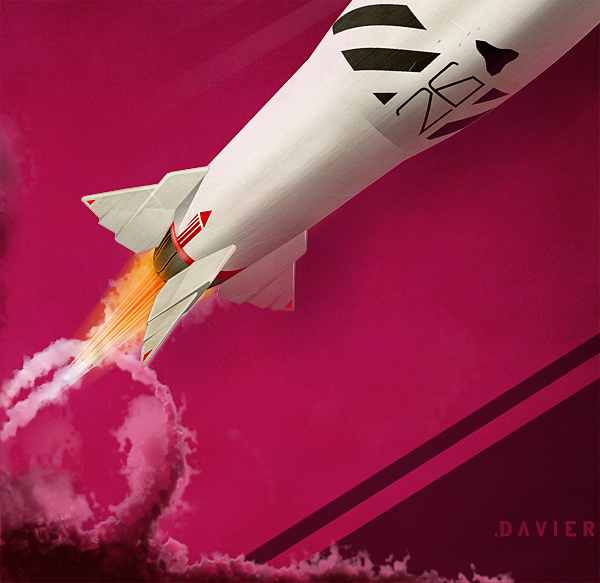 rocket Davier Interactive print promo launch