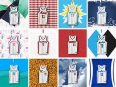 basketball branding  jersey swaps Logo Design sports uniform design WNBA