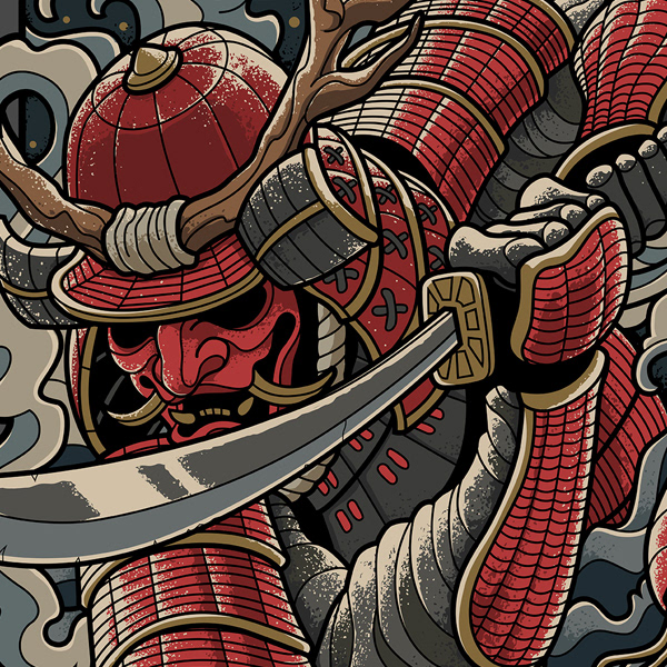 Samurai Samurai Mask Oni Kabuto Demon Ghost Warrior Mask game ghosts  png  PNGEgg
