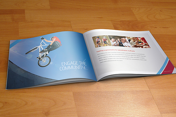Velodrome Cycling fundraising mattamy brand campaign print Collateral identity logo word mark milton national Canada