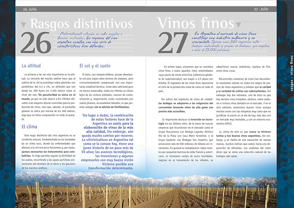 editorial wine survey research winery graphic design