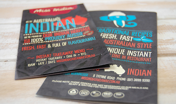 Adobe Portfolio indian India restaurant takeaway Rebrand brochure Signage Playful