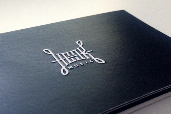 music label lettering custom type Custom brand mark berlin hook logo Logo Design