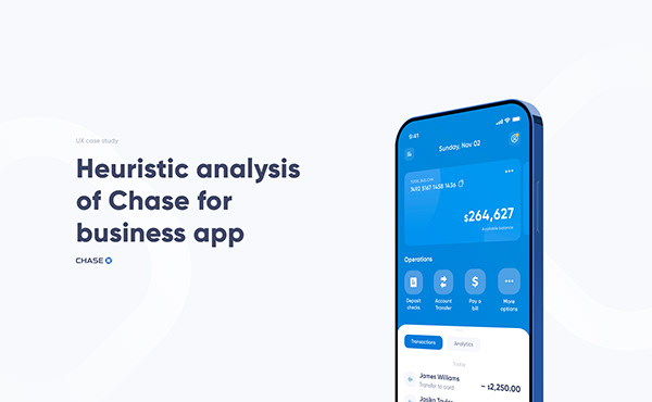 Heuristic analysis of Chase for business app