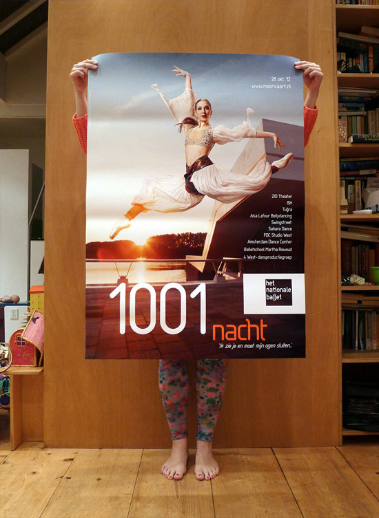 posters  ballet  typography  Photography  identity  me studio  amsterdam