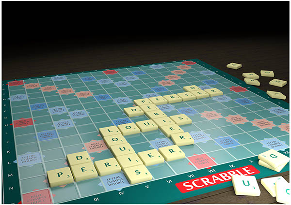 3D Scrabble