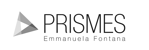 Prismes graphic design Web services ID geometry minimal logo Logotype