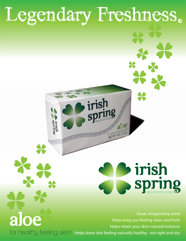 soap clovers Irish Spring