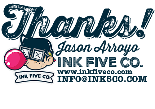 Jason Arroyo  Crew Five Ink Five Co. lab5 