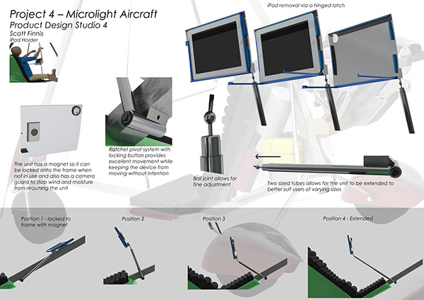 iPad  aircraft  ultra-lite  ultra lite glider Aircraft ultra-lite ultra finnis microlite micro industrial design adelaide