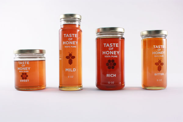 honey jars Food  package