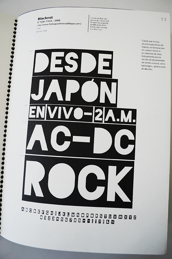 typograph tipografia  diseño  grafico diseño gráfico typo catalogo