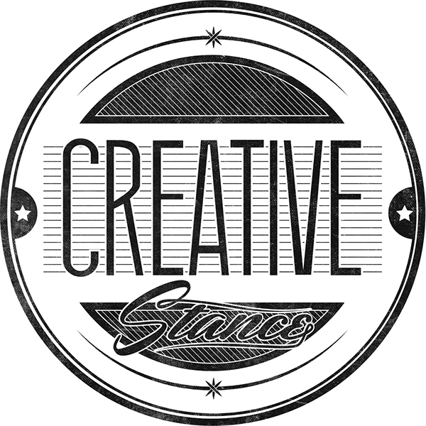 creative stance creative stance badge logo
