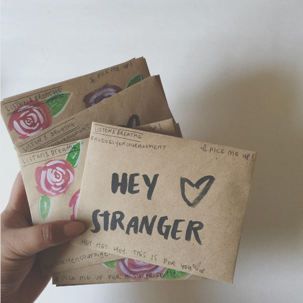 encouragements encouraging encouraging strangers anonymous generosity packages pen pals #alovelyencouragement listenandbreathe
