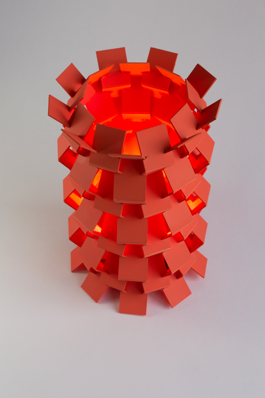 lamparas Lamp light handmade industrial design  origami design pattern design  product design 