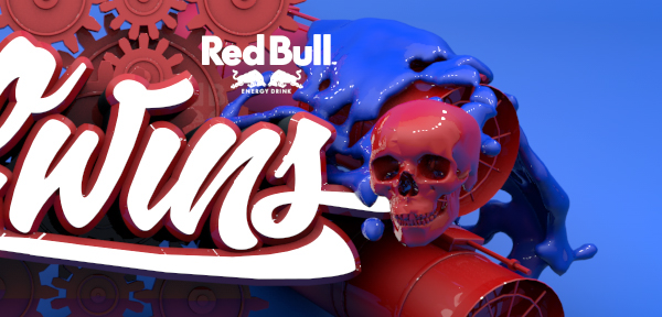 Nike adidas RedBull 3D brands 3D renders skulls diamonds motivation motivational Quotes cinema 4d Konstruktiv Subsquare