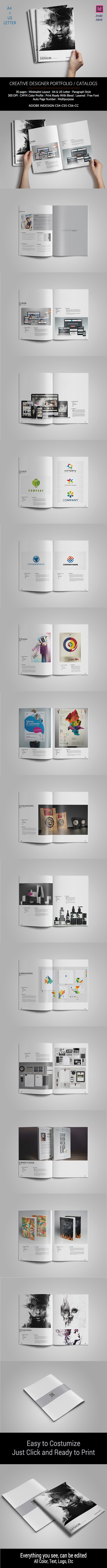 print template graphic designer portfolio Portfolio template template Graphic Designer