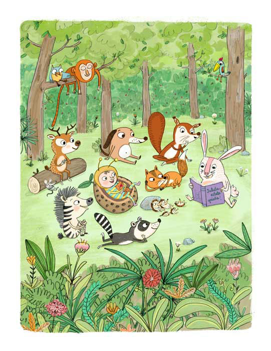 diseño de personajes ilustracion ILLUSTRATION  animals children´s illustration kids