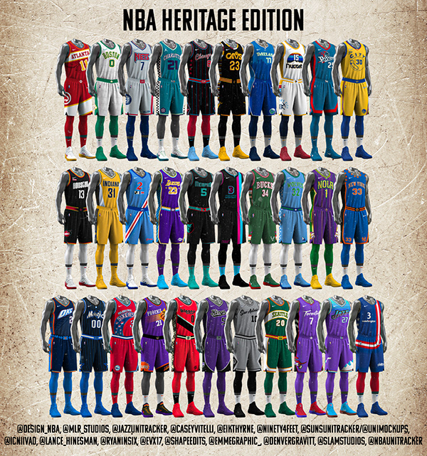 nba heritage jerseys