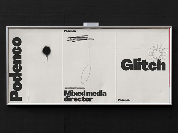 Podenco. Mixed media director brand design