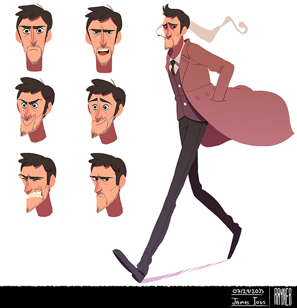 Mr. Ious Universe Character design 