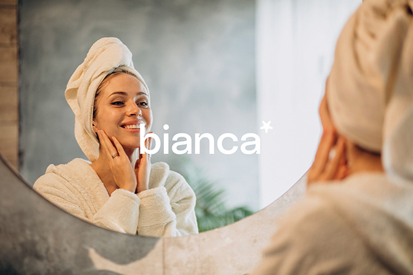 bianca skincare - Logo, Packaging and Website