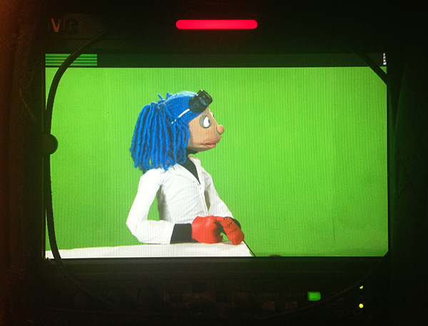 puppets greenscreen Children's Television science