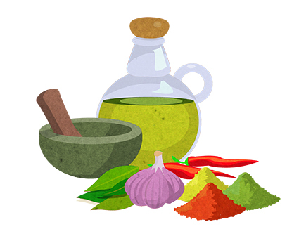 #illustration #food    #ingredients #culinary #cuisine #packaging illustration #catering