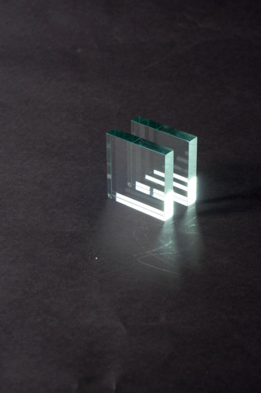 lens glass grinding square crystal optics