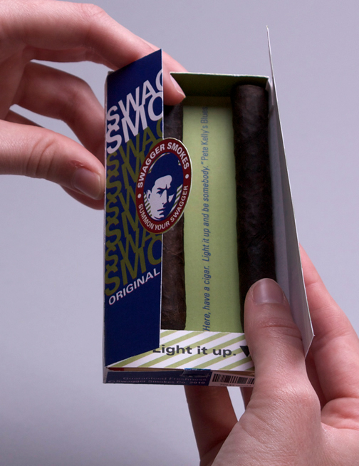 cigars Packaging Matches identity man logo trademark mailer promo