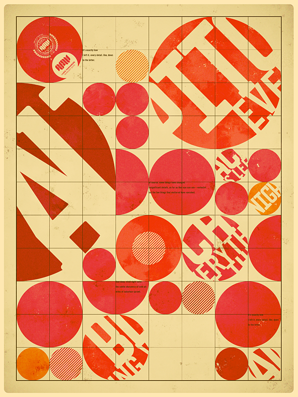type design print posters