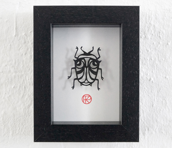 papercutting black and white Insects masks Anthropomorphic entomology  hand crafted
