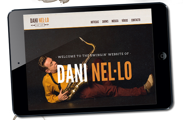 Dani nel.lo sax saxophone saxophonist Website Web musician spanish